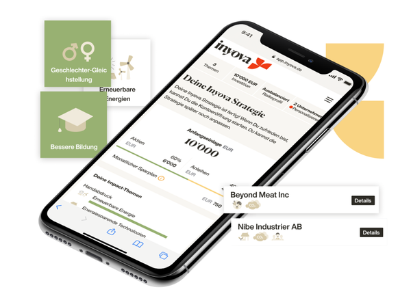 Inyova Impact Investment Strategy App Screenshot